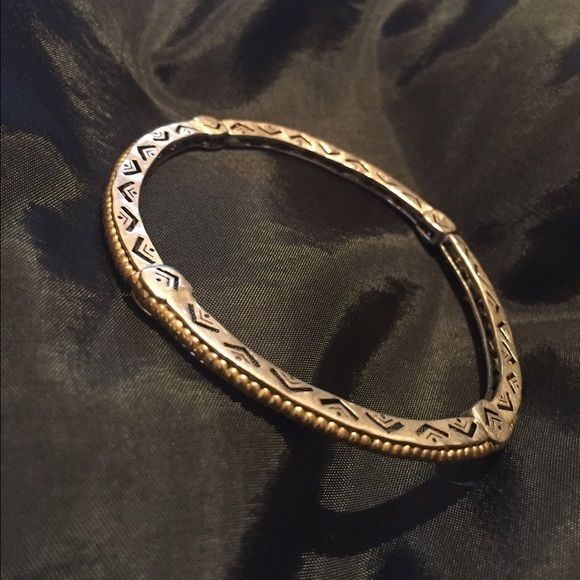 Silpada Bangle Bracelet with some stretch. - Picture 2 of 8